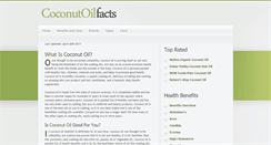 Desktop Screenshot of coconutoilfacts.org